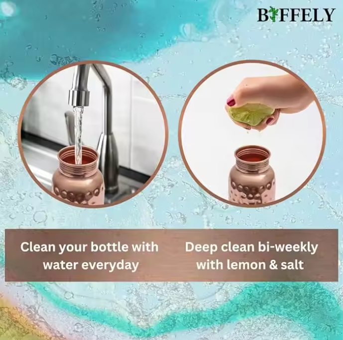 Pure Copper Water Bottle