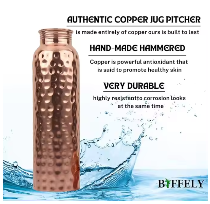 Pure Copper Water Bottle