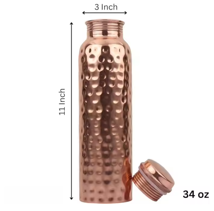 Pure Copper Water Bottle
